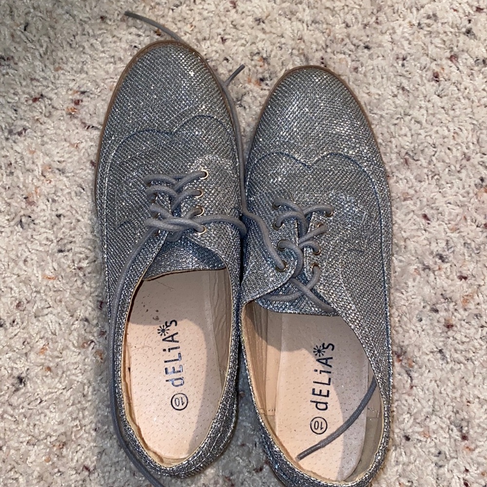 Delias Glitter Oxford Shoes